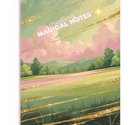 Composition notebook: Magical journal pink and green witches| For teens, kids, boys girls| Cute, perfect, mindfulness for School and Work | College ruled, 7.5 x 9.25, 120 pages