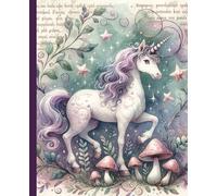Composition notebook: Magical Unicorn | Wide Ruled Notebook | Composition notebook wide ruled, 7.5 x 9.25, 120 Pages, For kids, teens, and adults