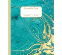 Composition Notebook: Marble Notebook Journal for Teens, College, School, Work. Multipurpose Writing Notepad. 110 Blank Ruled Pages. 7.5x9.25 inches.
