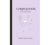 Composition notebook: Minimalistic everyday notebook|105 pages|6 x 9 inches| Glossy Hardcover