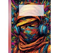 Composition Notebook: Music for life Illustration/Journal For College, Students, School, Work, Office/Wide Lined