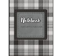 Composition notebook. Notebook for kids, teens, and adults, Perfect for writing your notes. Well designed. Unique gift idea. Great for schoolwork, journaling, planning.
