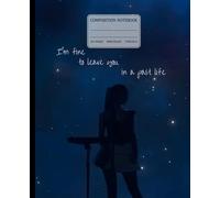 Composition Notebook: Pop Diva Aesthetic, Wide Ruled, 7.5 x 9.25 inches, 100 Pages - Perfect for Music Lovers And School Notes