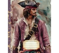 Composition Notebook: Premium College Ruled Pastel Pirate Notebook | Dreamy Ocean Life Illustration | Gift for Fantasy Lover | School and Work Journal