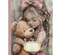 Composition Notebook: Premium College Ruled Valentine Notebook | Happy Teddy Bear Love Illustration | Gift for Nature Lover | Daily School University and Work Journal