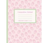 Composition Notebook Pretty Coquette style for Girls, Wide Ruled Journal for Teen Girls & Women, Pink Aesthetic School Notebook, Cute Girly Writing Book for College, Office, Diary, Notes