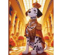 Composition Notebook: Royal Dalmatian themed Notebook | College Ruled | Journal for planning | 7.5 x 9.25 in, 100 Pages