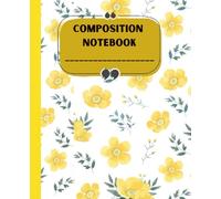 Composition Notebook Ruled: Simple Lined Notebook for School & Office | 120 pages