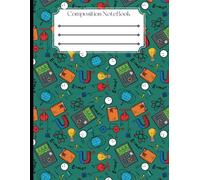 Composition Notebook science design Yellow College-Ruled Paper Dyslexia-Friendly Notebook | High-Contrast, Visual Stress-Reducing Journal for ... Note-Taking & Studying A4 notebook
