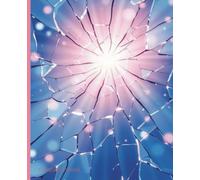 Composition Notebook: Shattered Glass Ceiling Notebook | College Ruled | Bold Journal with Abstract Design | 7.5 x 9.25 in, 100 Pages
