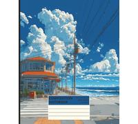 Composition Notebook - Sora no Kōsaten: A Soft Anime-Style Journal for School, Summer Days, and Thoughtful Gifts