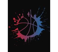 Composition Notebook: Splash Basketball Diary Journal Kid | College Ruled, 9.25 X 7.5, 120 pages | Birthday, Back to School, Team, Coaches Gift for Boys, Girls, Teens, Adults, Sports Lovers