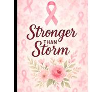 Composition Notebook: Stronger Than Storm- Journal for Patient Strength Recovery Supportive Gift for Women with Cancer Get Well Soon Courage for Grief Support Prayers