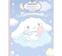 Composition Notebook: Sweet Sky Puppy, Wide Ruled, 7.5 x 9.25 inches, 100 Pages - Ideal for Kawaii Fans, School Notes ( Notebook )