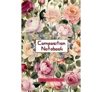 Composition Notebook: The Amazing Pink Blossom College Ruled | Wide-Ruled, 5.5 x 8.5, 100 Pages Journal / Notebook For Girls | Decorative Colourful | Soft Cover