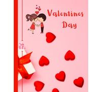 Composition notebook: Valentine's Day | Glossy cover, wide-ruled interior, indentation, class schedule | Perfect for girls and adults | Use as a journal, notebook, at college, school, work.