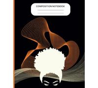 Composition Notebook: Wide Ruled | 120 Pages | 7.5 x 9.25 Inches | 7 Colors Available | Rainbow Spine | Red Spine | Black Background | Best Ideal Gift for Students, Women, and Office Workers