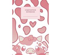 Composition Notebook: Wide Ruled | 6 x 9 inches | 100 Pages | Kids Teens Adults | Aesthetic