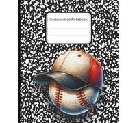Composition Notebook: Wide Ruled Baseball Design for Boys and Girls Who Love Sports. Supplies for Kids Going Back to School, 110 pages 7.5 x 9.25 Inches