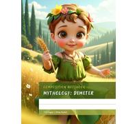 Composition Notebook Wide Ruled: Cute Demeter Edition for Kids & Students: 110 Pages | Greek Mythology | Fun & Creative for School & Writing