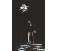 Composition Notebook Wide Ruled for Kids - SPIKE Edition: Volleyball Style | 130 Pages | 5.5 x 8.5 in | For School, Notes, and Journaling