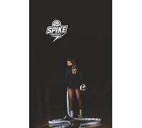 Composition Notebook Wide Ruled for Kids - SPIKE Edition: Volleyball Style | 130 Pages | 5.5 x 8.5 in | For School, Notes, and Journaling