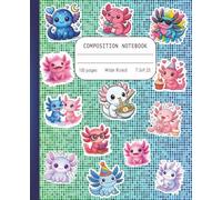 Composition Notebook Wide Ruled: Fun Ocean Animal-Themed Cover. Cute and Trendy Lined Paper for Students, Kids, and Teens.