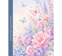 Composition Notebook: Wide Ruled Notebook for Girls Kids and Teens Cute Pastel Kawaii Classroom Writing Journal and Back to School Supplies for Elementary and Middle School Students Homework and Notes