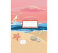Composition Notebook Wide Ruled: Seaside Sunset | Cute Notebook for Beach Lovers, Girls and Boys, Young Kids for School, Doodling, Sketching, Journaling, 150 pages