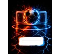 Composition Notebook Wide Ruled Soccer: Lined Paper Journal for Boys, Girls, Kids, Students, Children, and Soccer Fans with Colorful Cover Design for ... 120 Pages, 60 Sheets, 7.5 x 9.25 Inches