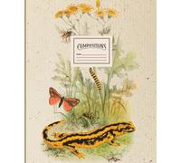 Composition notebook with a lizard on the cover: Notebook with lines. College Ruled, 7.5 x 9.25 Inches, 110 pages