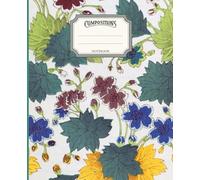 Composition notebook with Japanese woodblock print. For lovers of Japanese culture, minimalism and the spirit of zen meditation: Japanese woodblock ... 7.5 x 9.25" (japanese woodcut blue cliff)