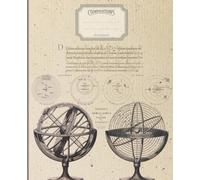 Composition notebook with the account of the celestial spheres by Ptolemy and Copernicus. Vintage illustration.: Notebook with lines for home notes ... College Ruled, 7.5 x 9.25 Inches, 110 pages