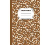 Composition Notebooks, Wide Ruled Paper, Aesthetic Marble Covers, 110 Sheets