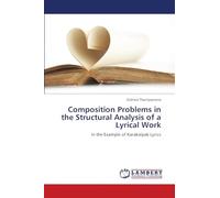 Composition Problems in the Structural Analysis of a Lyrical Work: in the Example of Karakalpak Lyrics