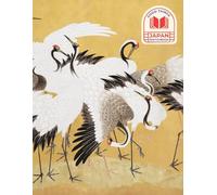 Composition Sketchbook Japanese Red-crowned 8.5x11: Vintage Japanese Illustration | Blank Pages | Journal For School, College, Office, Work, Home & Office, art | Write your notes.