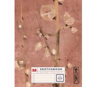 Composition Sketchbook Japanese seal in the bottom 8.5x11: Vintage Japanese Illustration | Blank Pages | Journal For School, College, Office, Work, Home & Office, art | Write your notes.