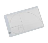 Composition View Finder - Herramienta de encuadre de fotografía de 3,35 pulgadas, Compact Composition Aid | Buscador de vista ABS ligero en 11 g con diseño clásico para planificación de disparos