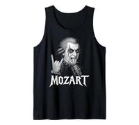 Compositor clásico Mozart Music Death Metal Cadáver Pintura Camiseta sin Mangas