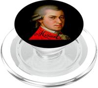 Compositor clásico Wolfgang Amadeus Mozart 1756-1791 PopSockets PopGrip para MagSafe
