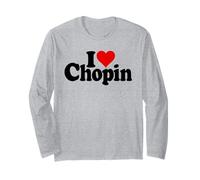 Compositor DE Polish Frederic I Love Heart Chopin Manga Larga
