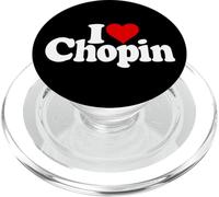 COMPOSITOR DE POLISH FREDERIC I LOVE HEART CHOPIN PopSockets PopGrip para MagSafe