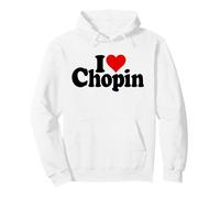 Compositor DE Polish Frederic I Love Heart Chopin Sudadera con Capucha