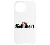 Compositor I Love Heart Schubert Franz Carcasa para iPhone 15