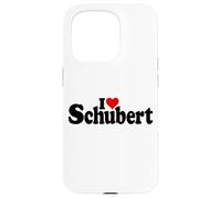 Compositor I Love Heart Schubert Franz Carcasa para iPhone 15 Pro