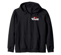 Compositor I Love Heart Vivaldi Antonio Sudadera con Capucha