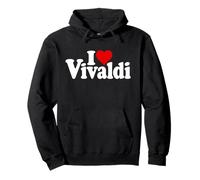 Compositor I Love Heart Vivaldi Antonio Sudadera con Capucha