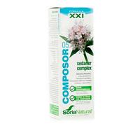 Soria Natural - Composor 05 Sedaner Complex, complemento para descanso con Valeriana - 50 ml