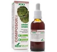 Soria Natural Composor 26 Colestén Complex - Con Extractos de Alpiste, Alcachofera y Levadura Roja de Arroz - Ayuda a Normalizar los Niveles de Colesterol - Salud cardiovascular - 50ml