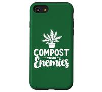 Compost a tus enemigos Jardín Plantas Jardinería Amante Botánico Carcasa para iPhone SE (2020) / 7 / 8